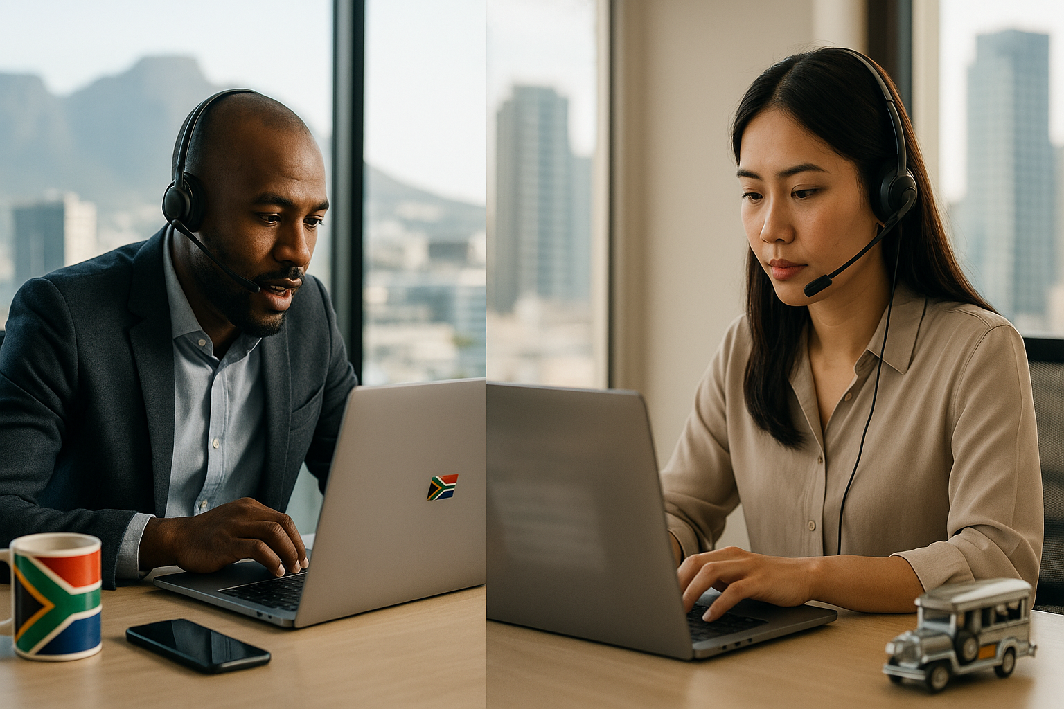 South Africa SDR vs Philippines: Outsourcing Comparison